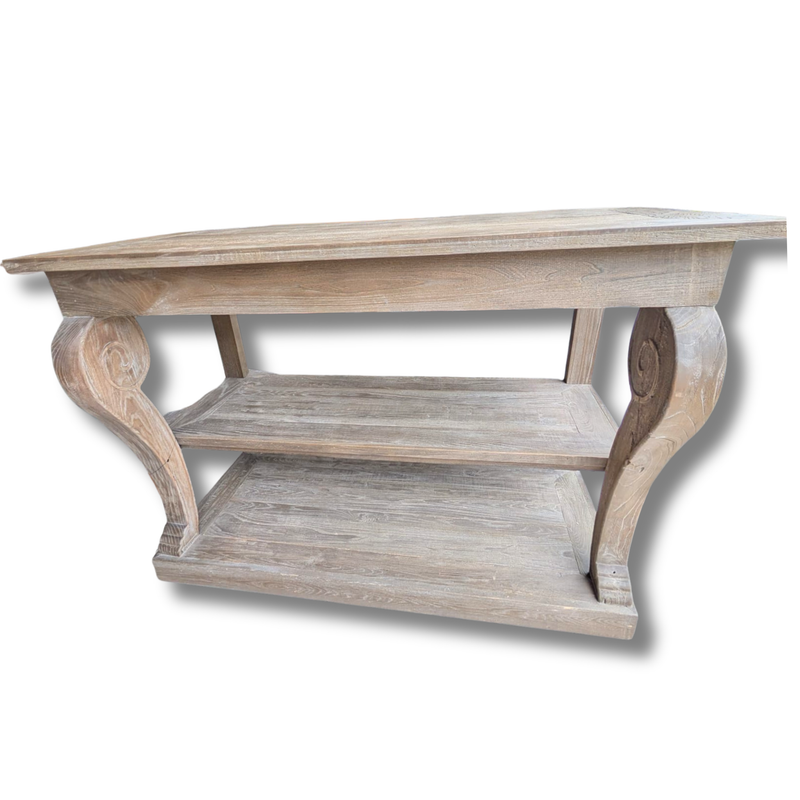 Restoration Hardware Solid Wood Console Tables. Small/Large