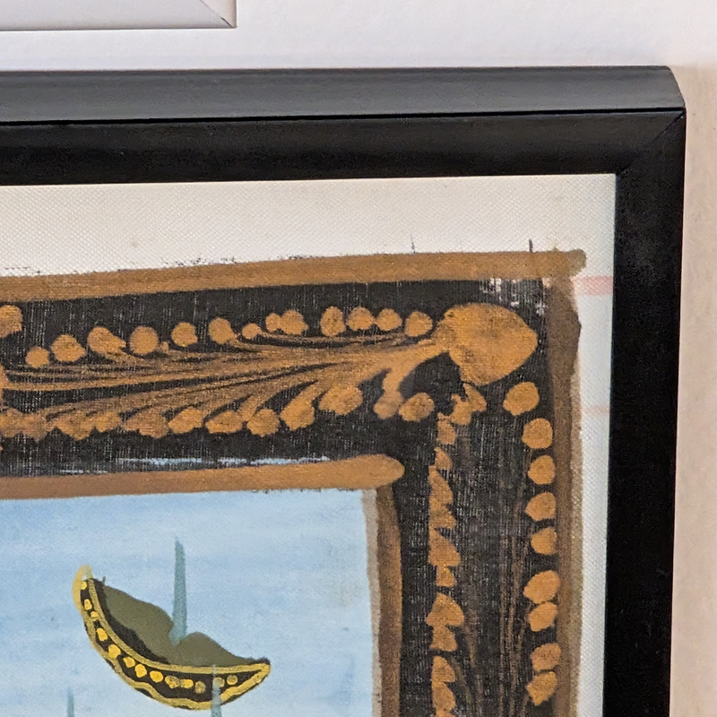 Indian Moghul Framed Painting / Decorative Wall Art