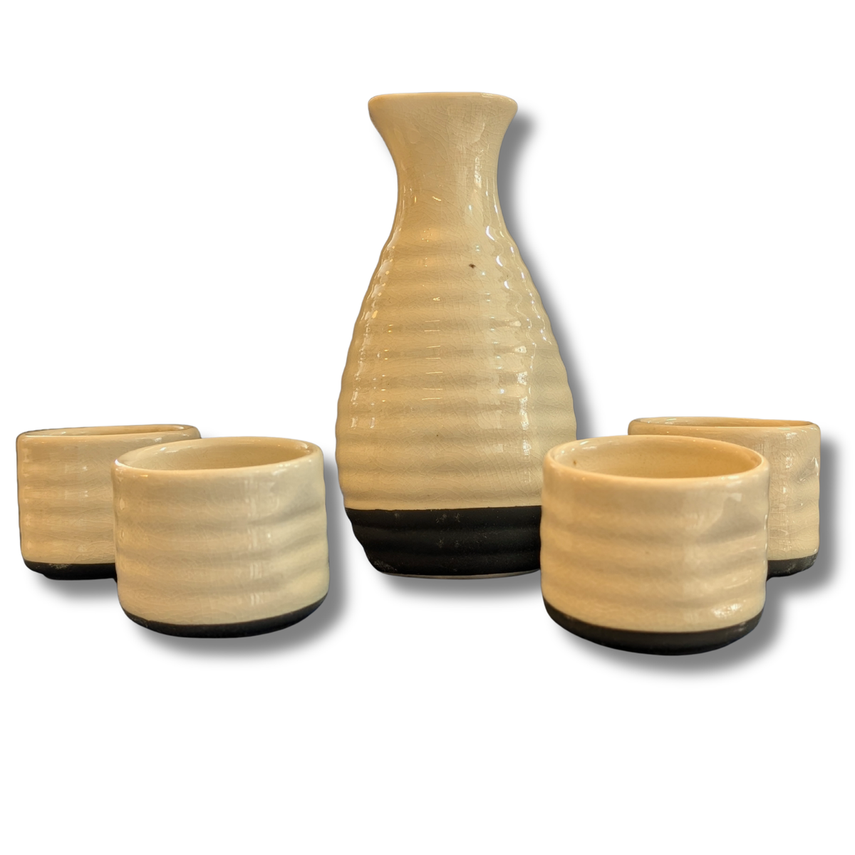 True Kanpai Ceramic Sake Set – 5 Piece