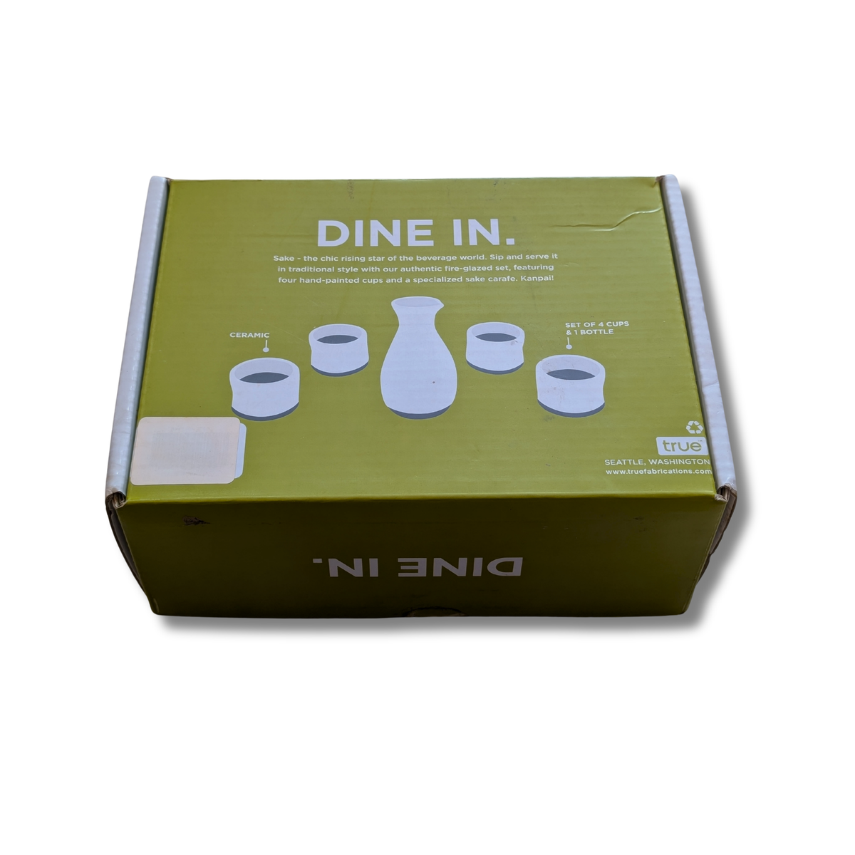 True Kanpai Ceramic Sake Set – 5 Piece