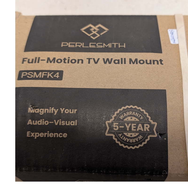 Perlesmith Full Motion TV Wall Mount (PSMFK4)