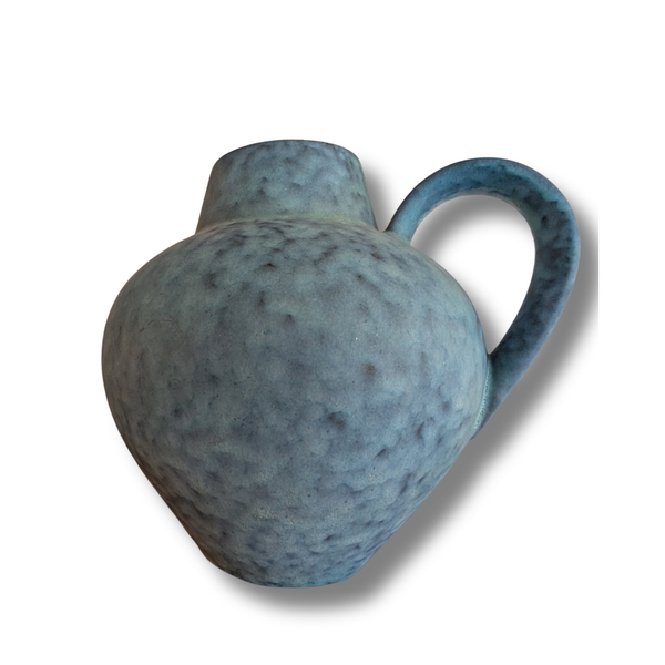 Danish-Style Ceramic Jug Vase