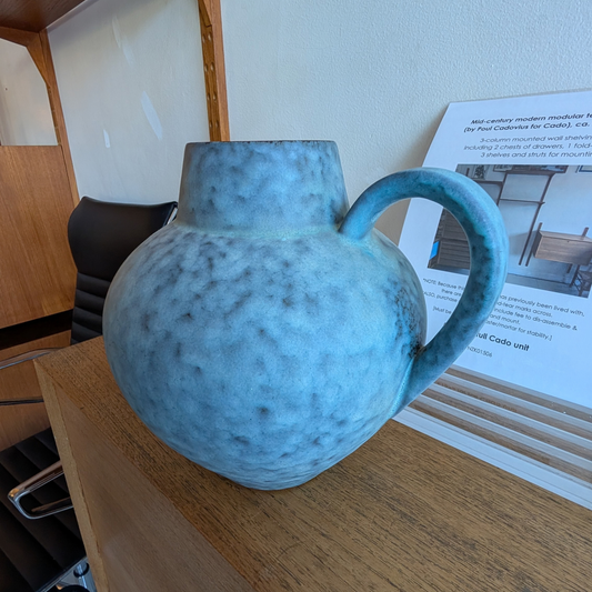 Danish-Style Ceramic Jug Vase