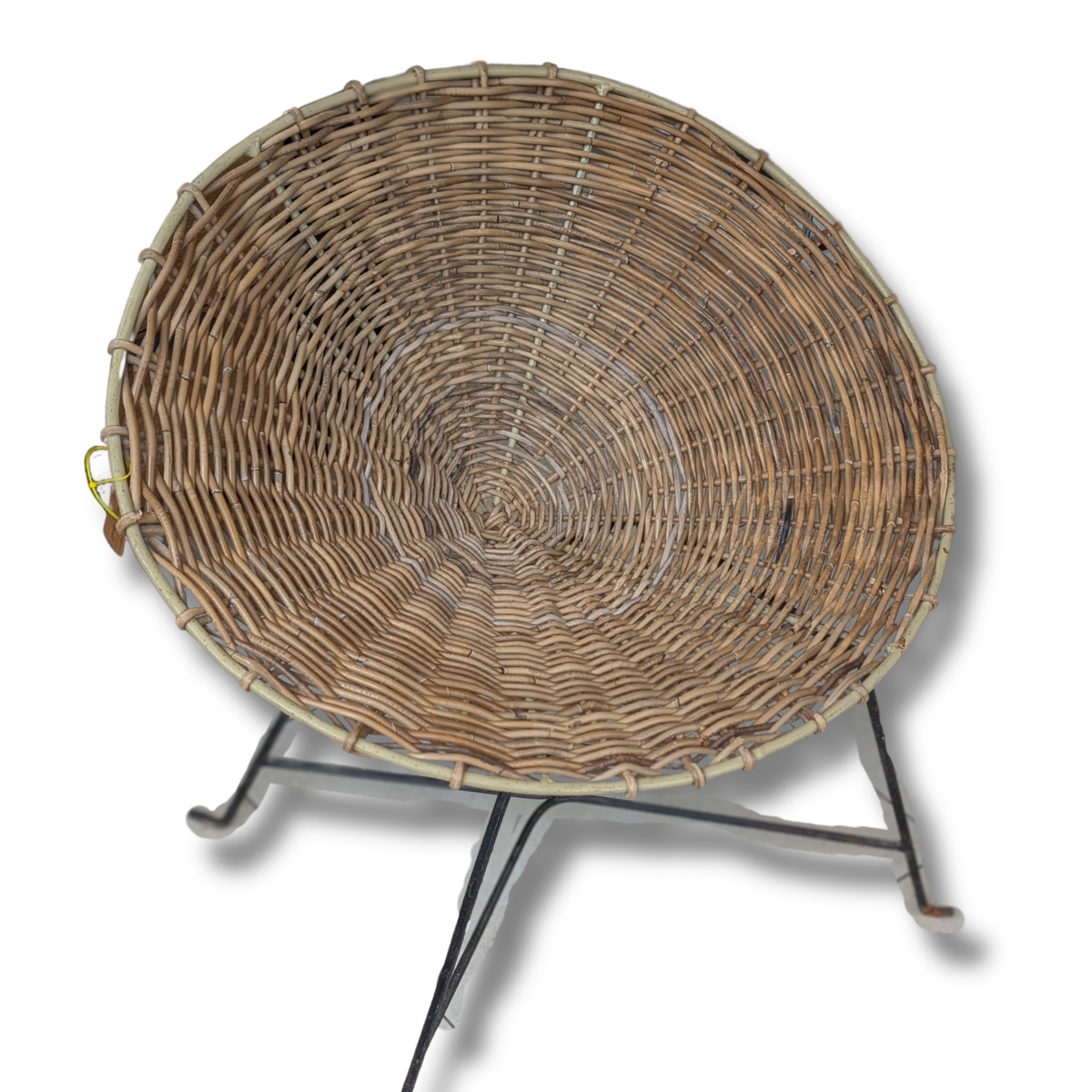 Wicker Papasan chair by Graham and Green